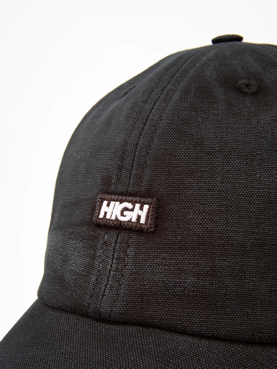 Imagem de: Boné High Company 6 Panel Logo Line Washed Black