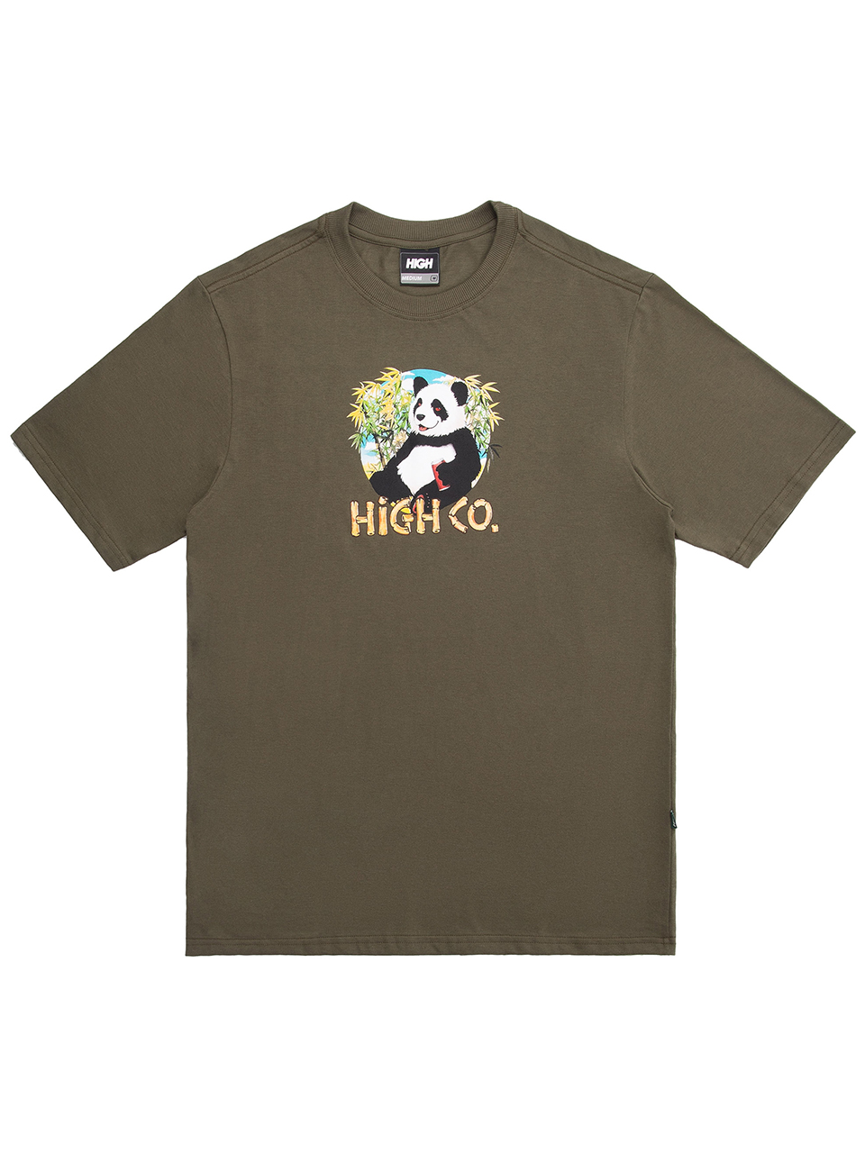 Imagem de: Camiseta High Company Tee Panda Olive Green