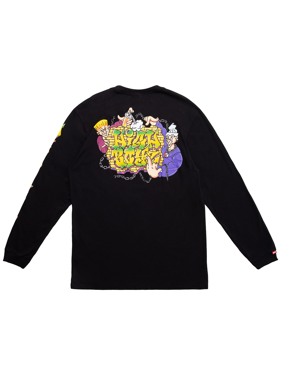 Imagem de: Camiseta Manga Longa High Company Longsleeve Fresh Black