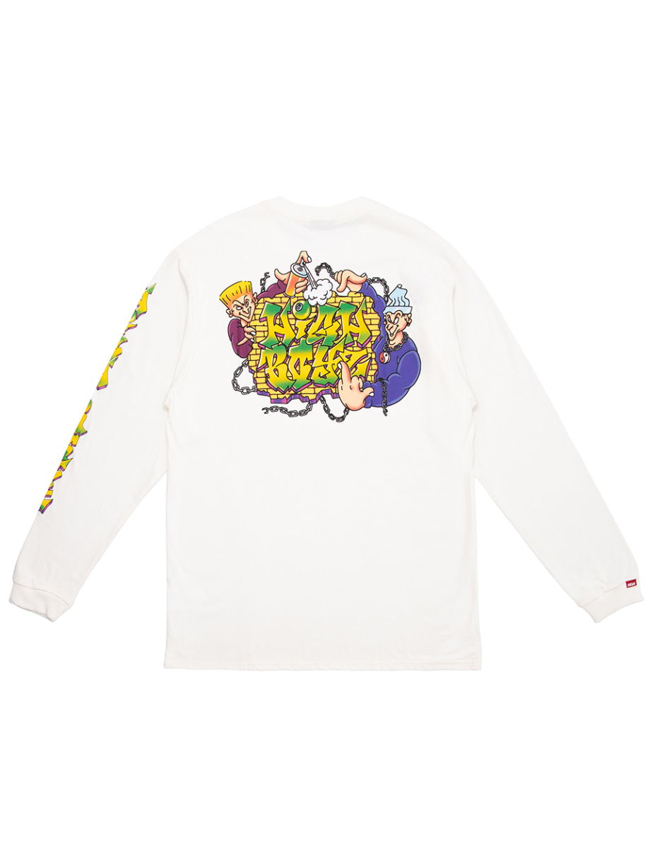 Imagem de: Camiseta Manga Longa High Company Longsleeve Fresh White