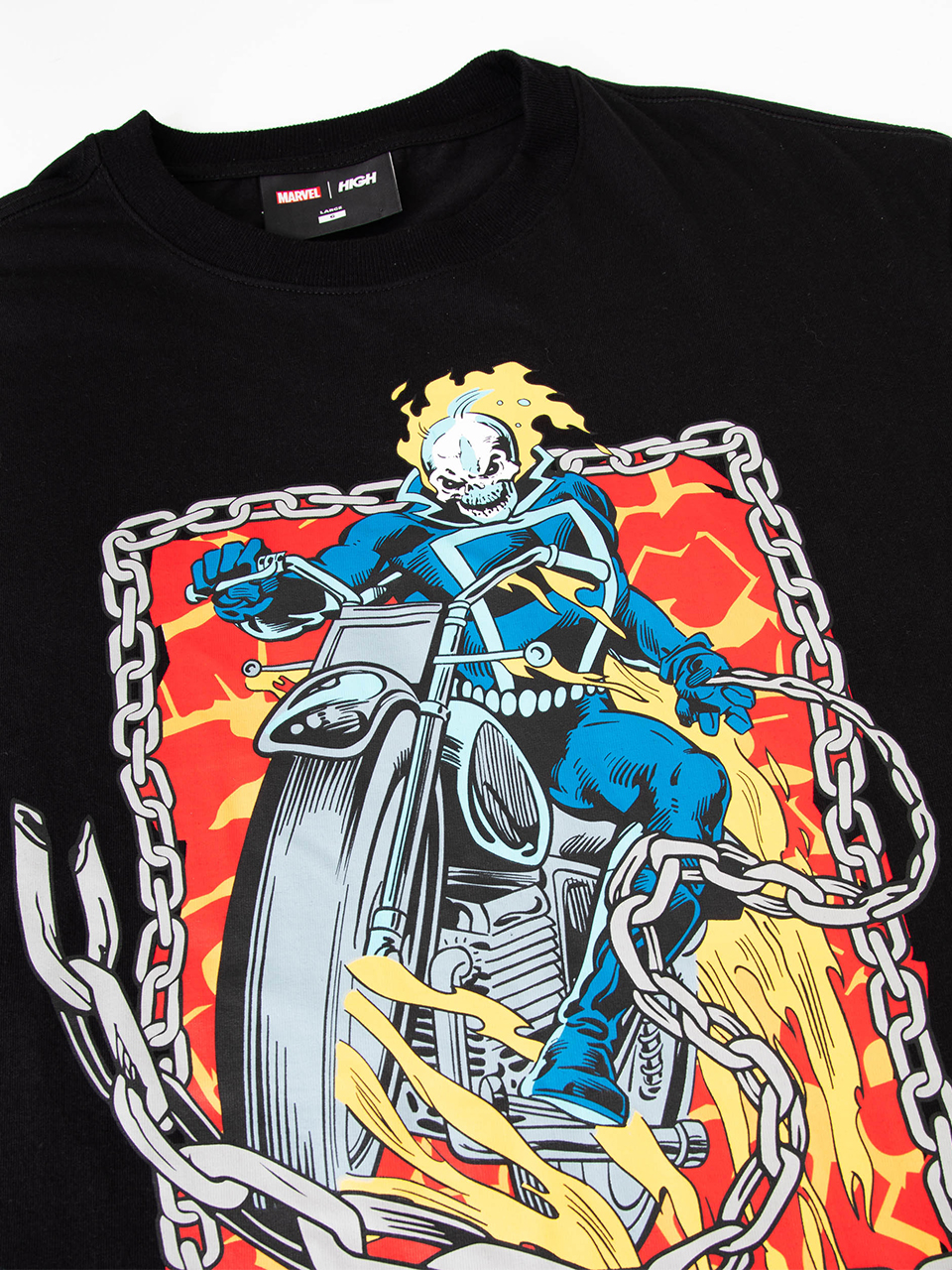 Imagem de: Camiseta Manga Longa High Company Longsleeve Ghost Rider Black