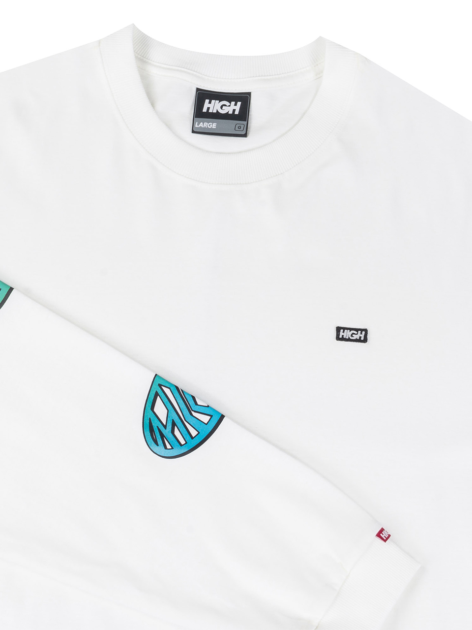 Imagem de: Camiseta Manga Longa High Company Longsleeve Sensi White