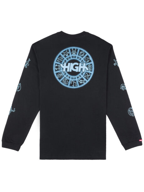 Imagem de: Camiseta Manga Longa High Company Longsleeve Zodiac Black