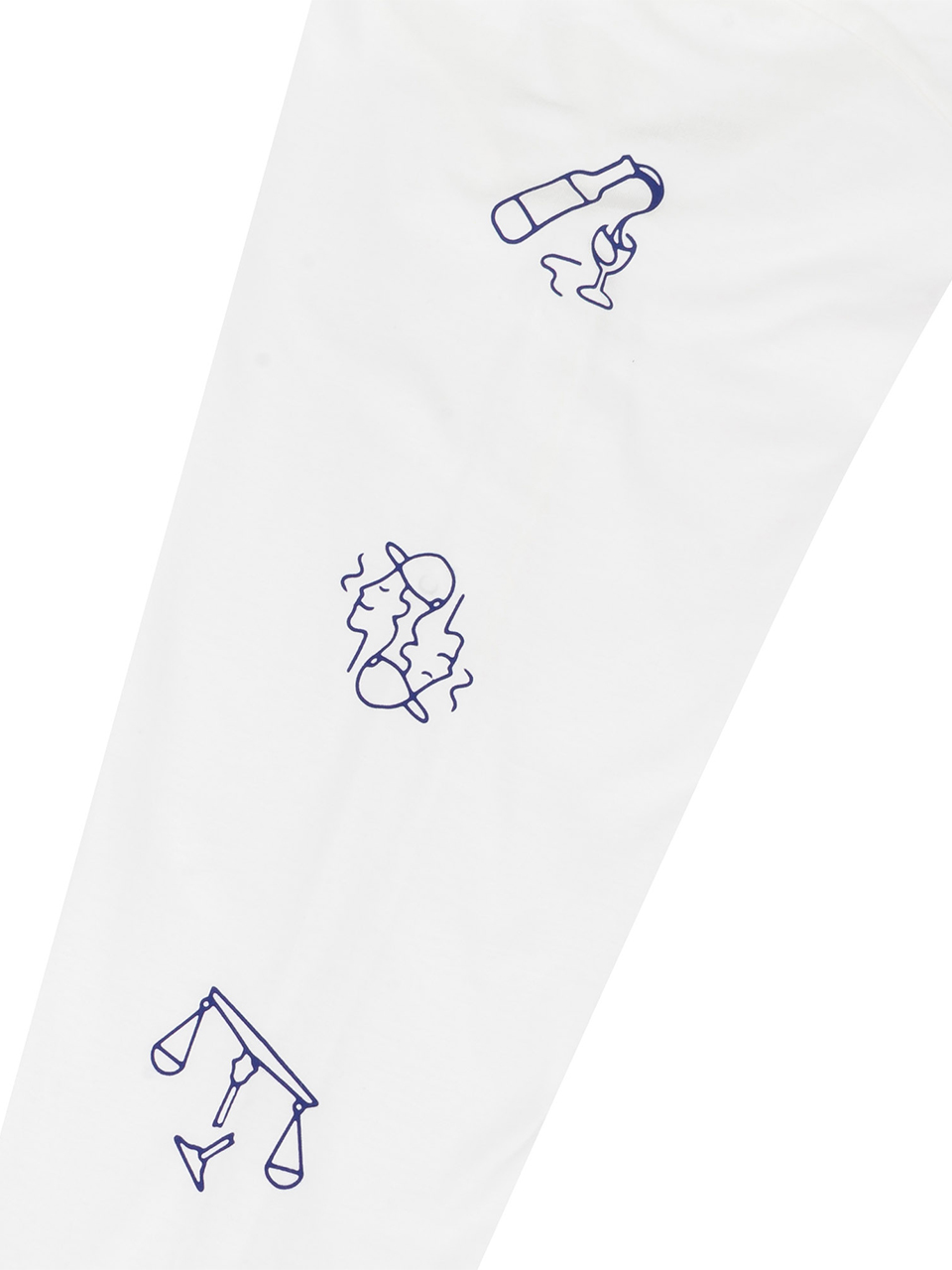 Imagem de: Camiseta Manga Longa High Company Longsleeve Zodiac White