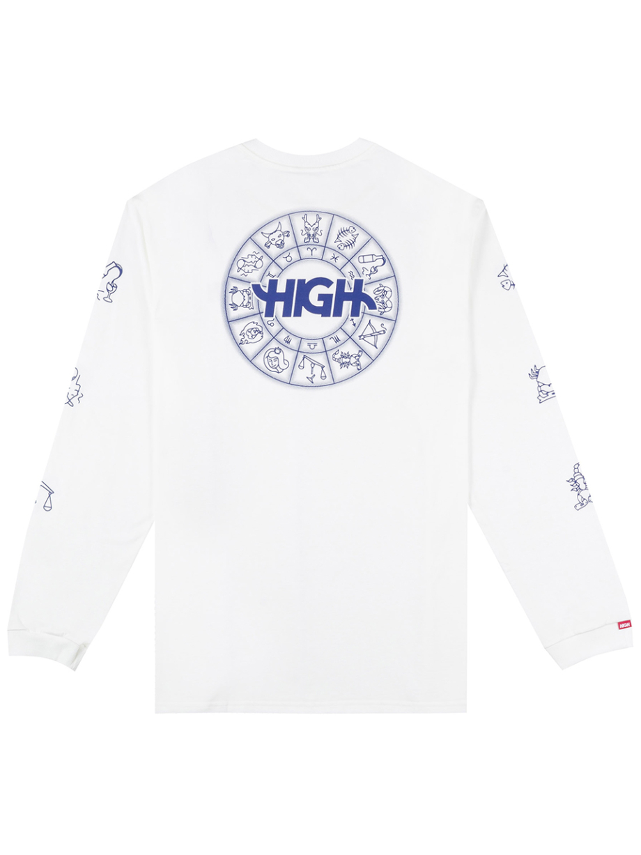 Imagem de: Camiseta Manga Longa High Company Longsleeve Zodiac White