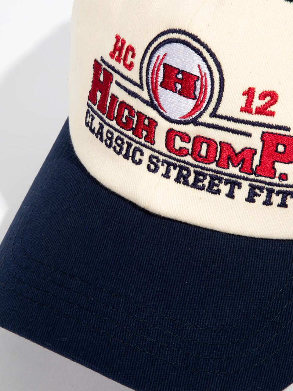 Imagem de: Boné High Company 6 Panel Varsity White/Navy