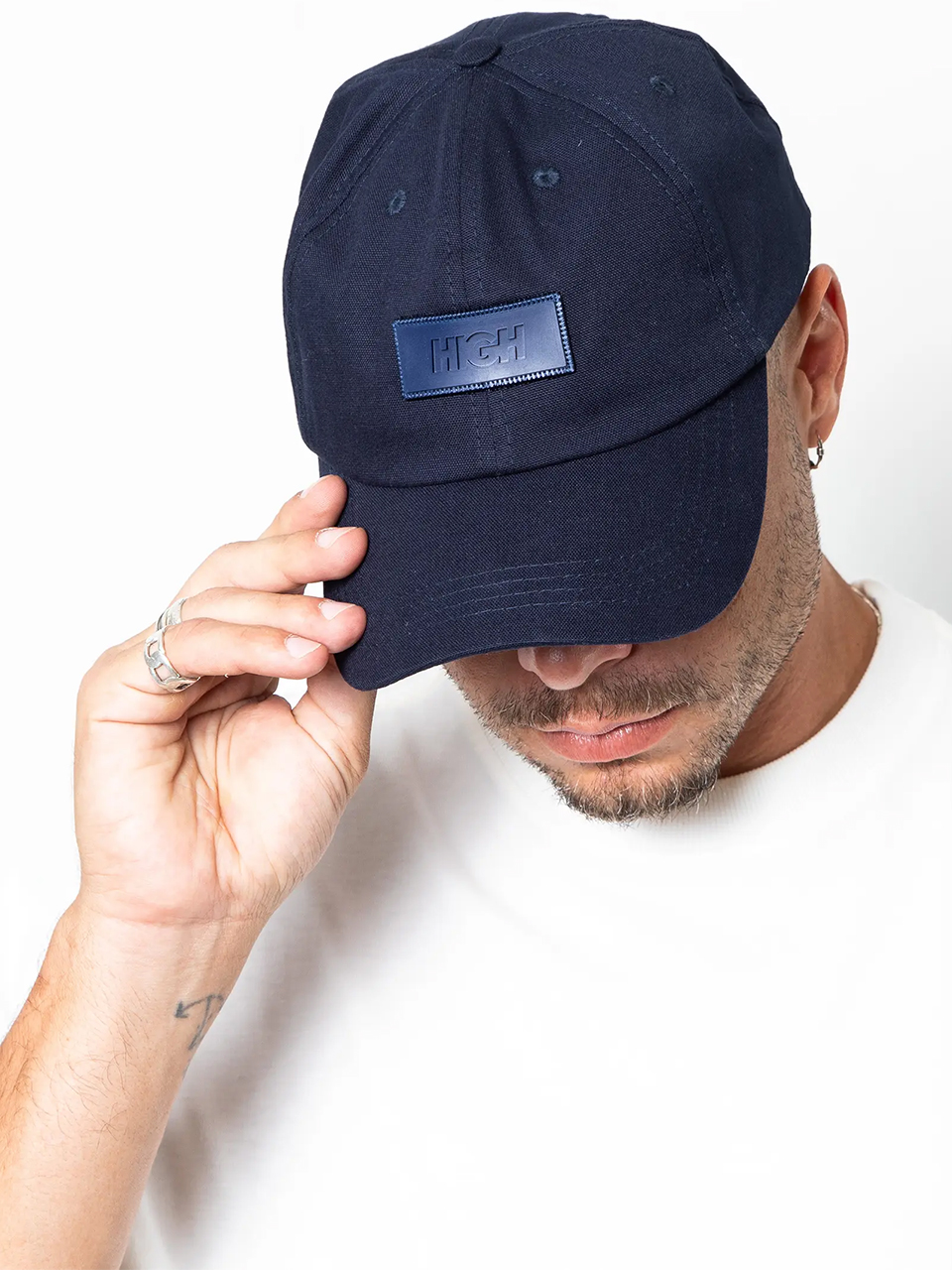 Imagem de: Boné High Company Polo Hat Stamp Navy