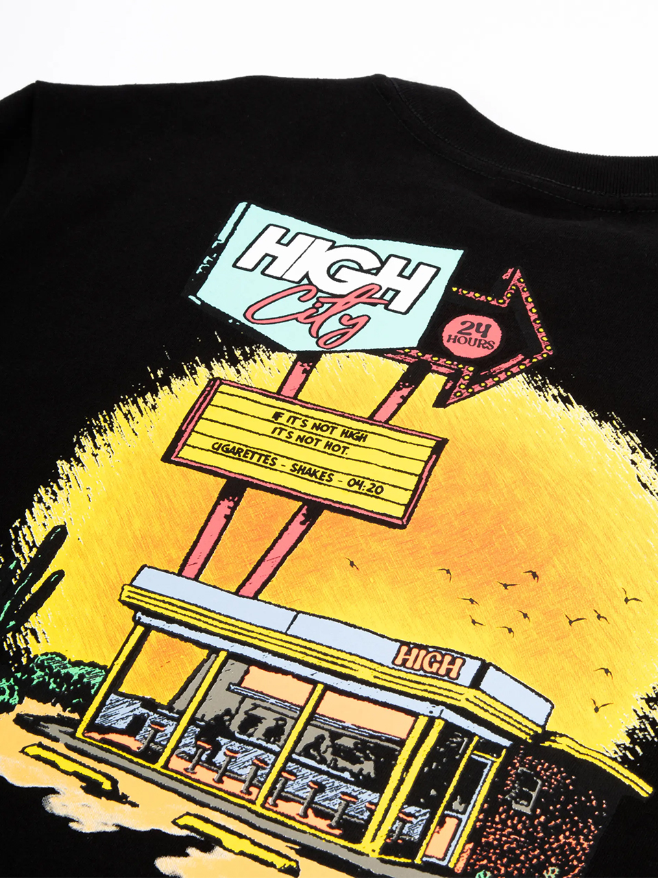 Imagem de: Camiseta High Company Tee Cafeteria Black