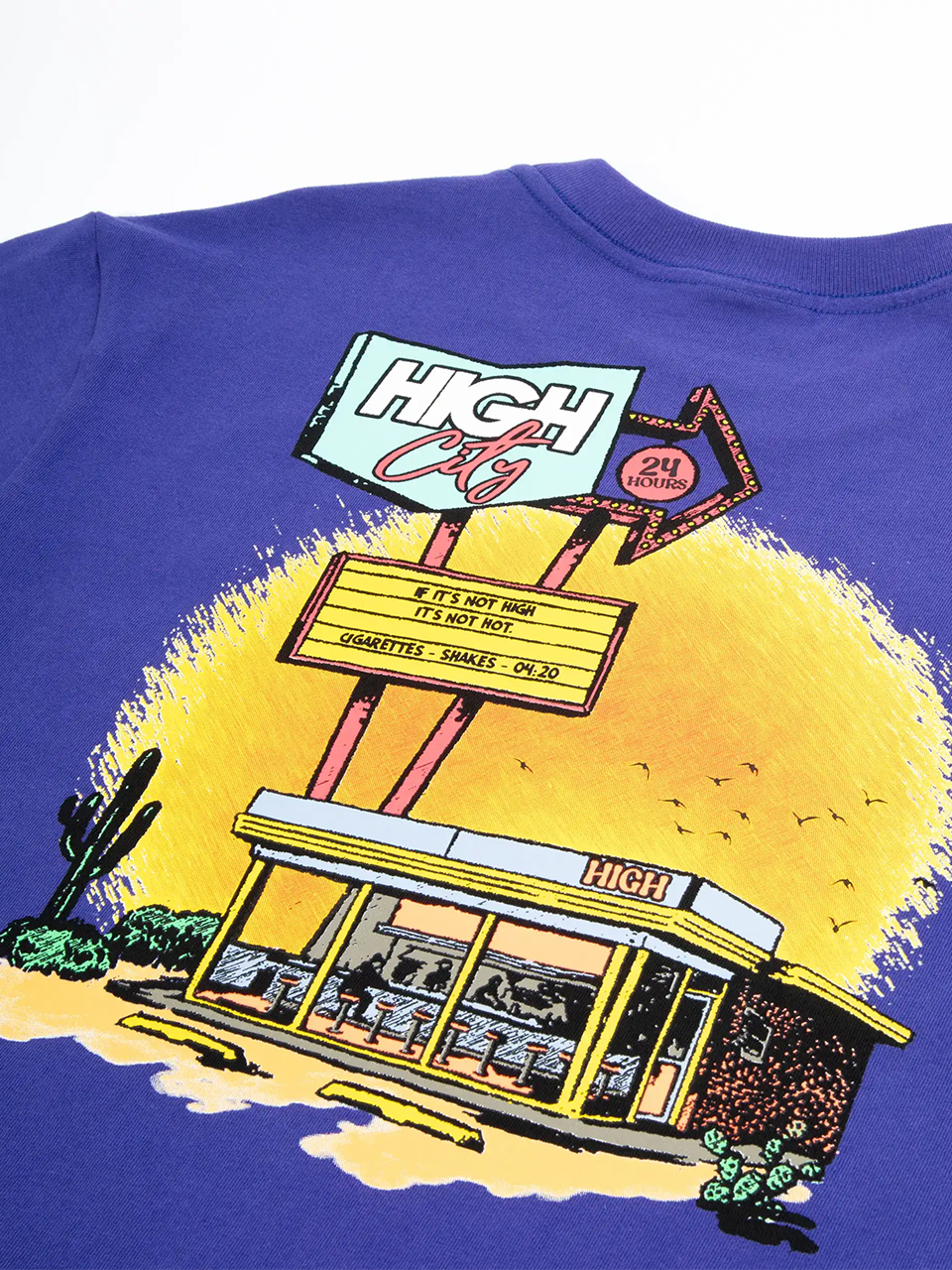 Imagem de: Camiseta High Company Tee Cafeteria Purple