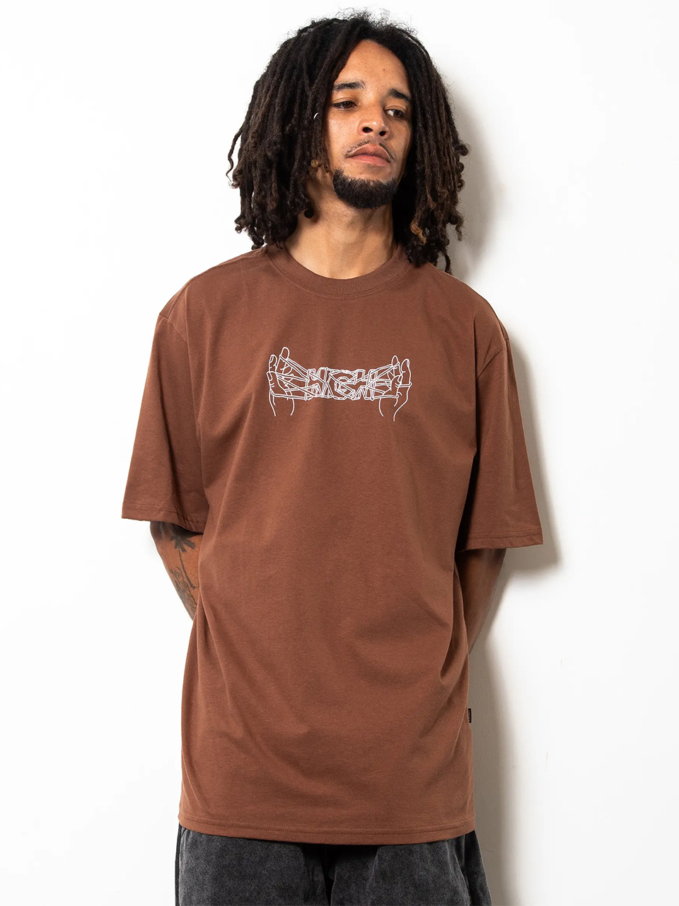 Imagem de: Camiseta High Company Tee Elastic Brown
