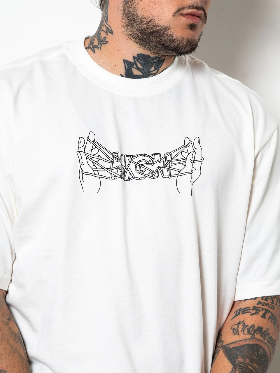 Imagem de: Camiseta High Company Tee Elastic White