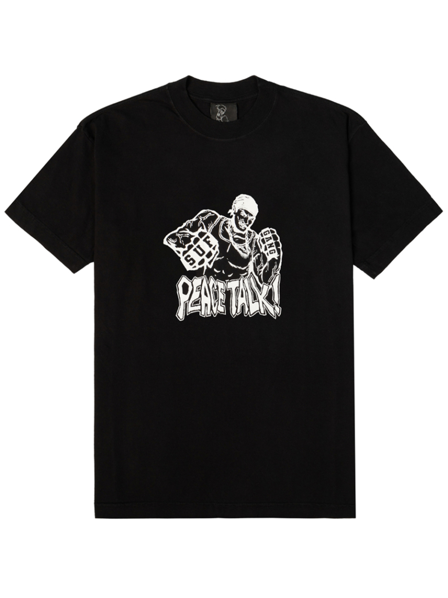 Imagem de: Camiseta Sufgang Tee Peace Talk Black