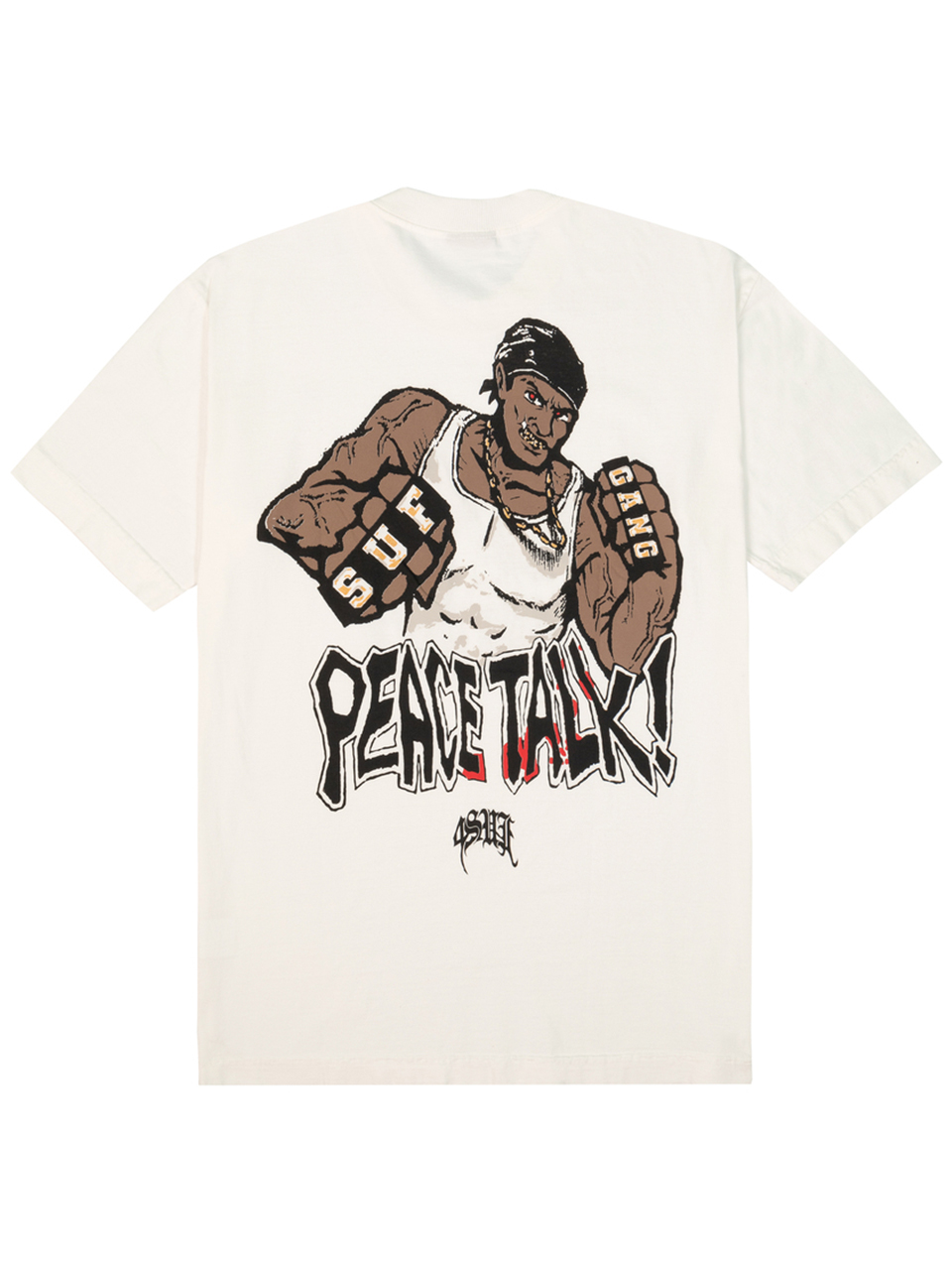 Imagem de: Camiseta Sufgang Tee Peace Talk Off White