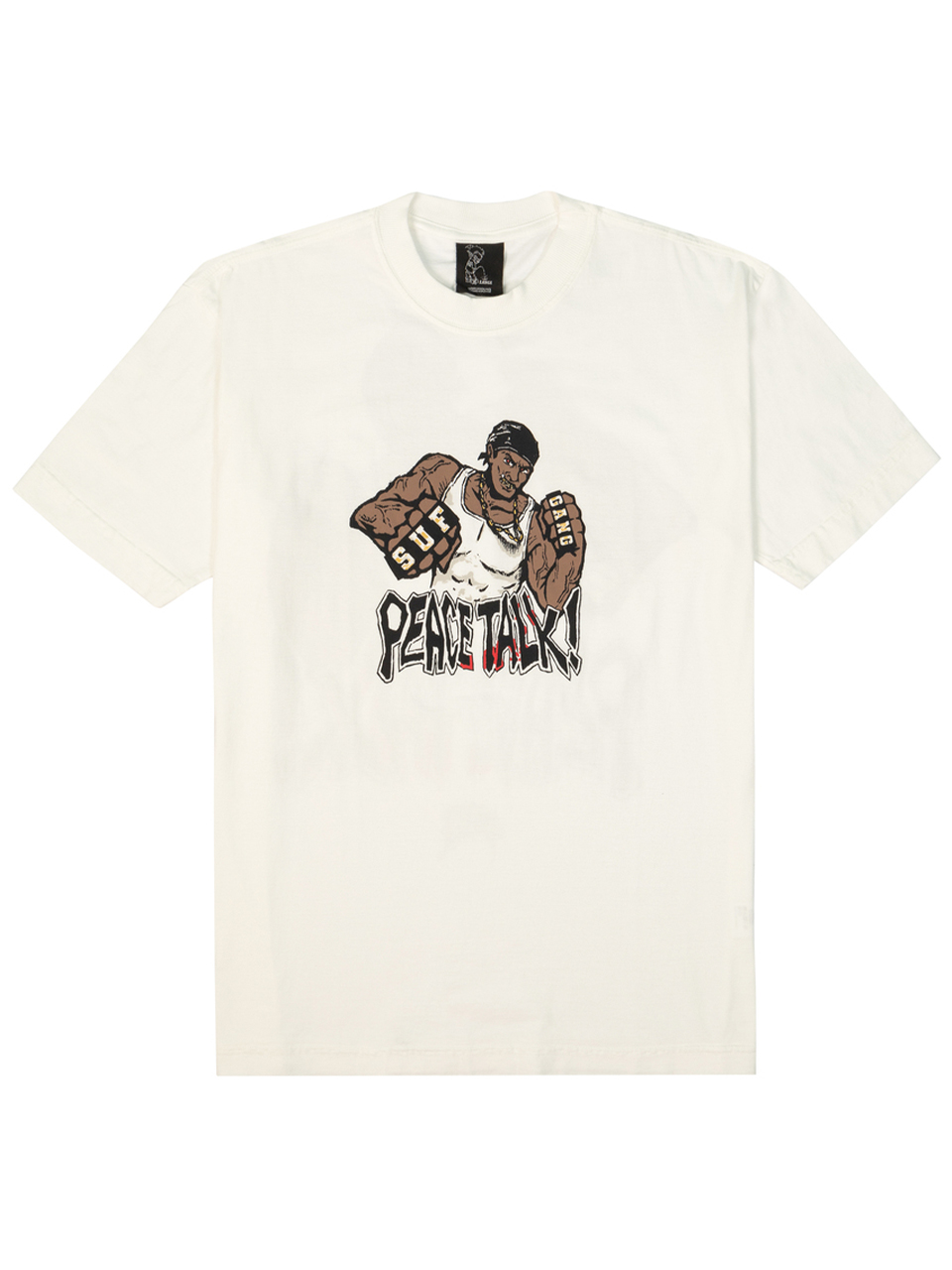 Imagem de: Camiseta Sufgang Tee Peace Talk Off White