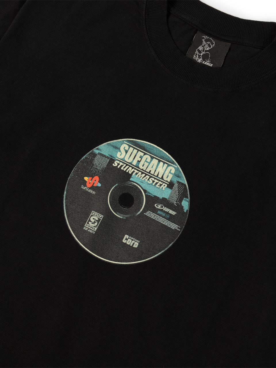 Imagem de: Camiseta Sufgang Tee Stunt Master Black