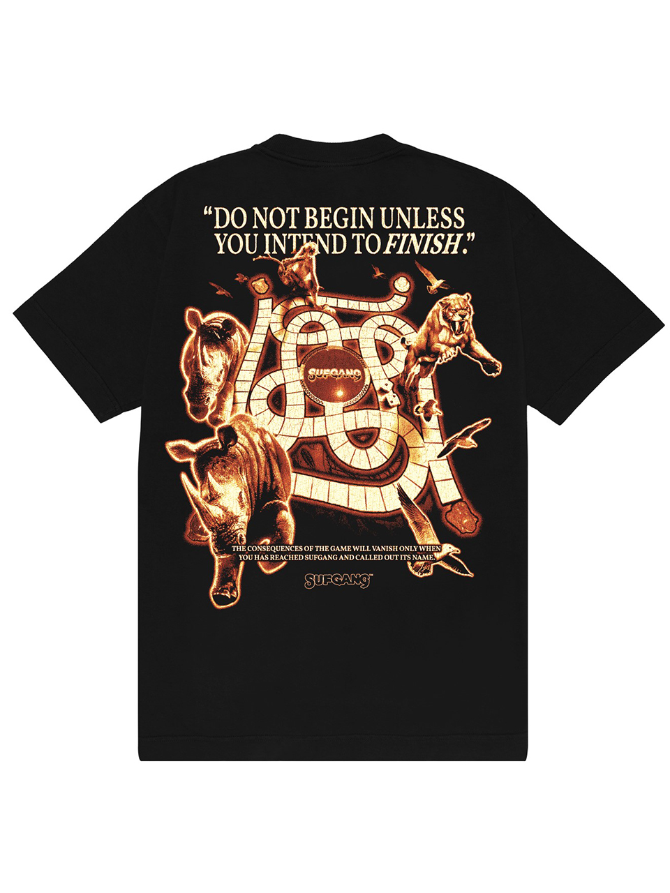 Imagem de: Camiseta Sufgang Tee Sufmanji Black