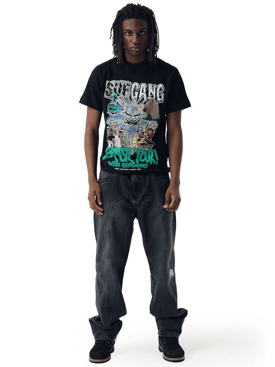 Imagem de: Camiseta Sufgang Tee The Redeemer Black