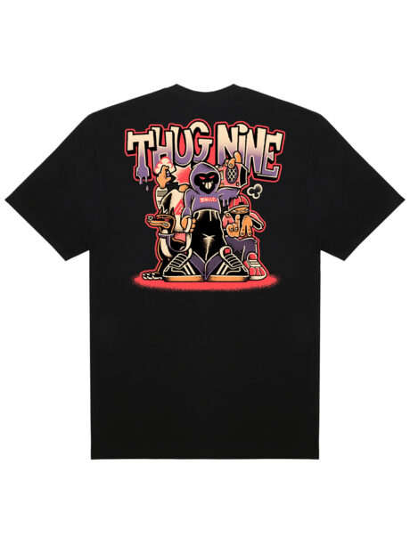 Imagem de: Camiseta Thug Nine Crew Preta