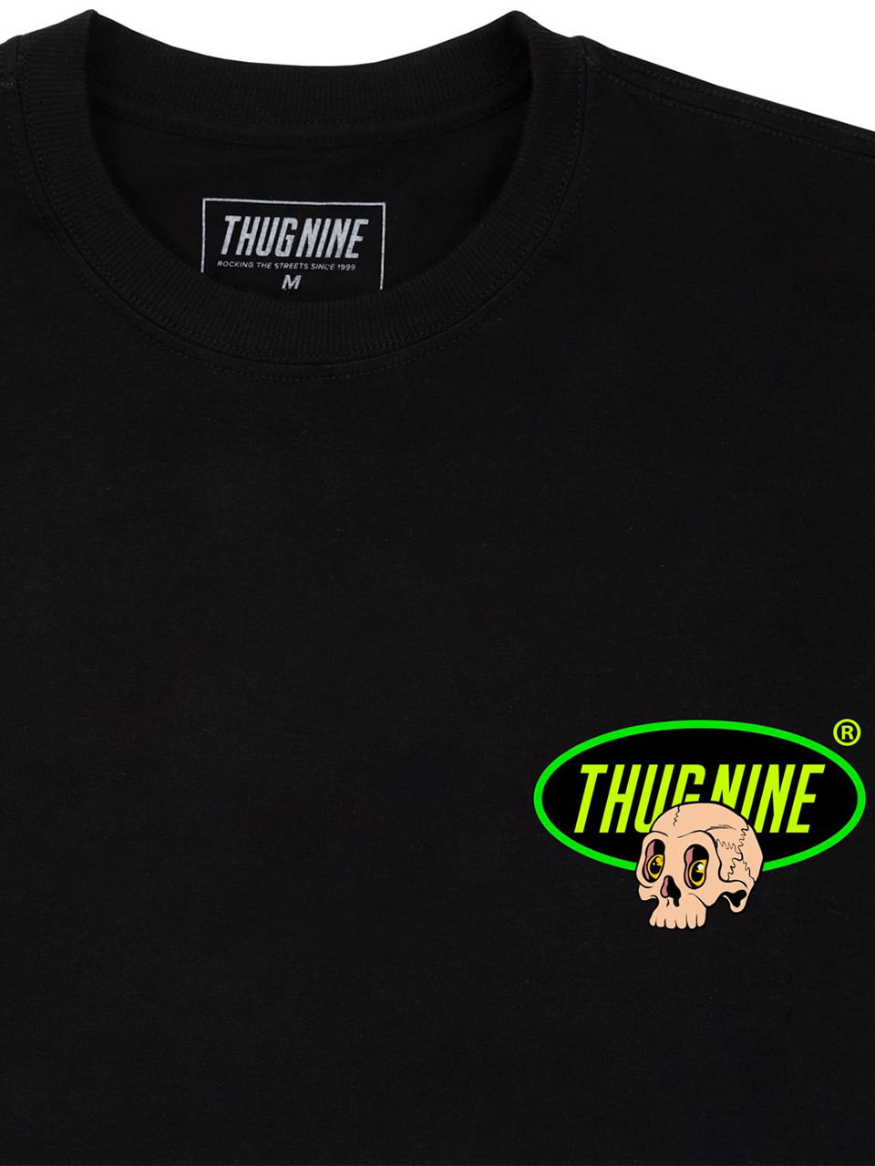 Imagem de: Camiseta Thug Nine Psychic Preta
