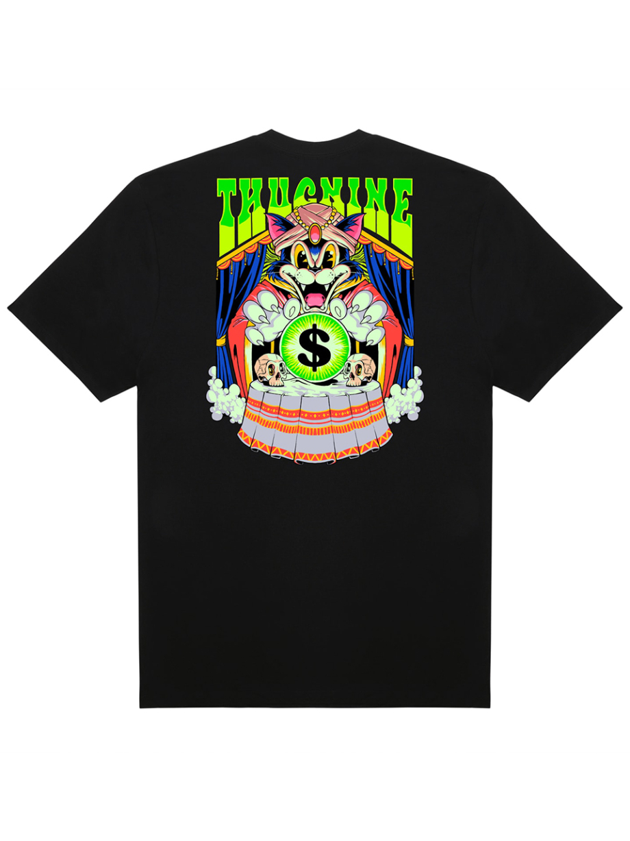 Imagem de: Camiseta Thug Nine Psychic Preta
