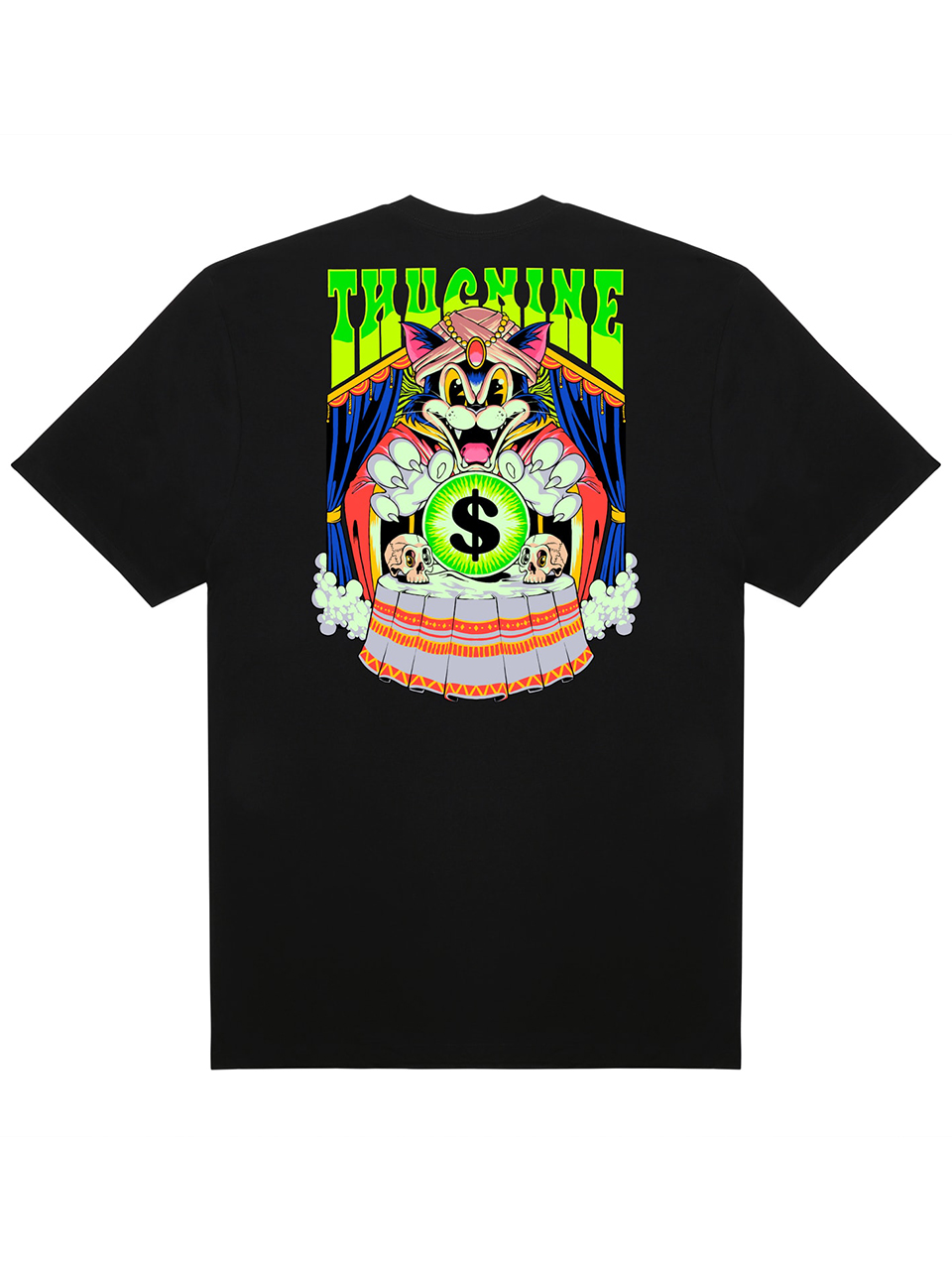 Imagem de: Camiseta Thug Nine Psychic Preta