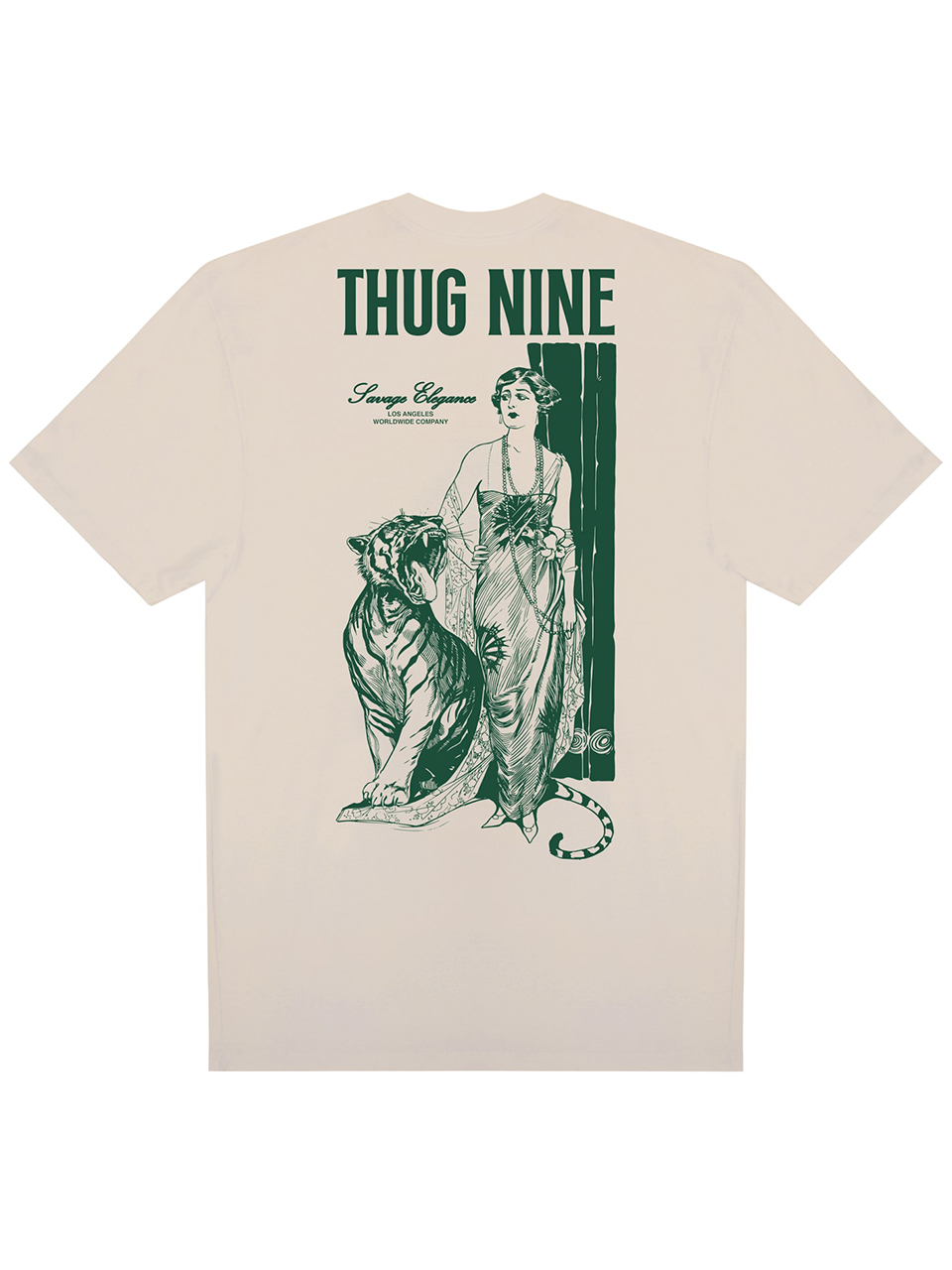 Imagem de: Camiseta Thug Nine Sevage Elegance Off White