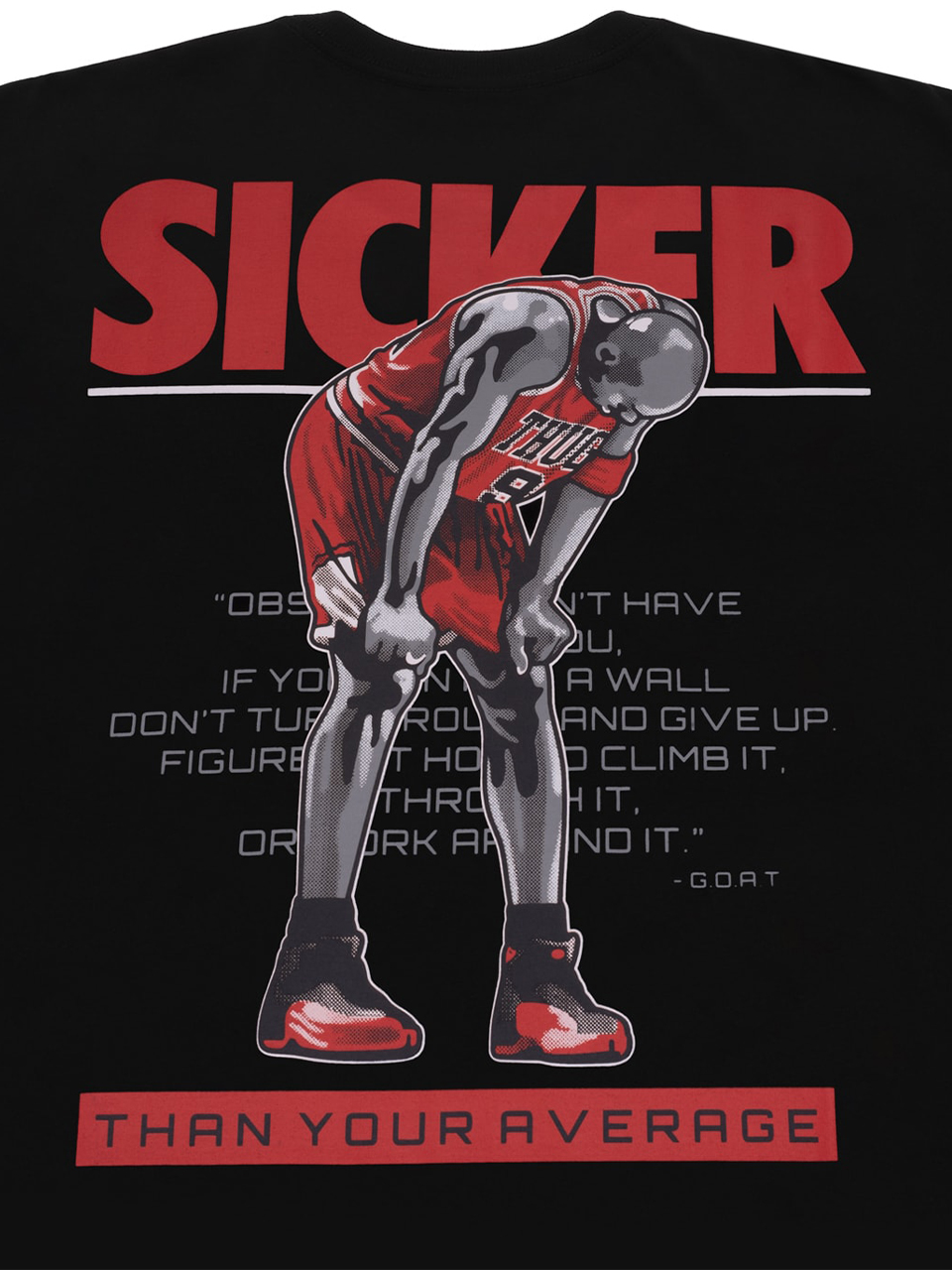 Imagem de: Camiseta Thug Nine Sicker Preta