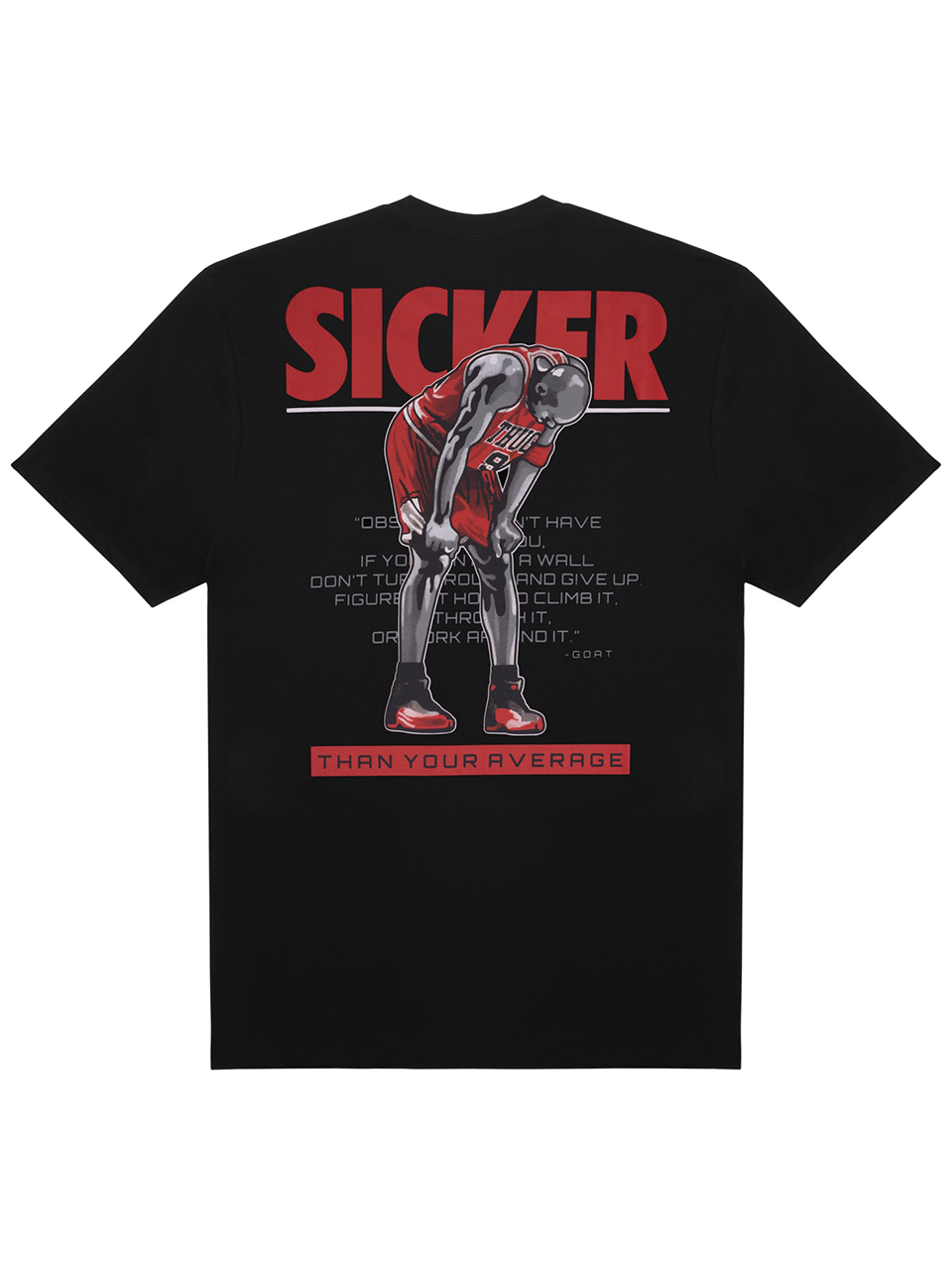 Imagem de: Camiseta Thug Nine Sicker Preta