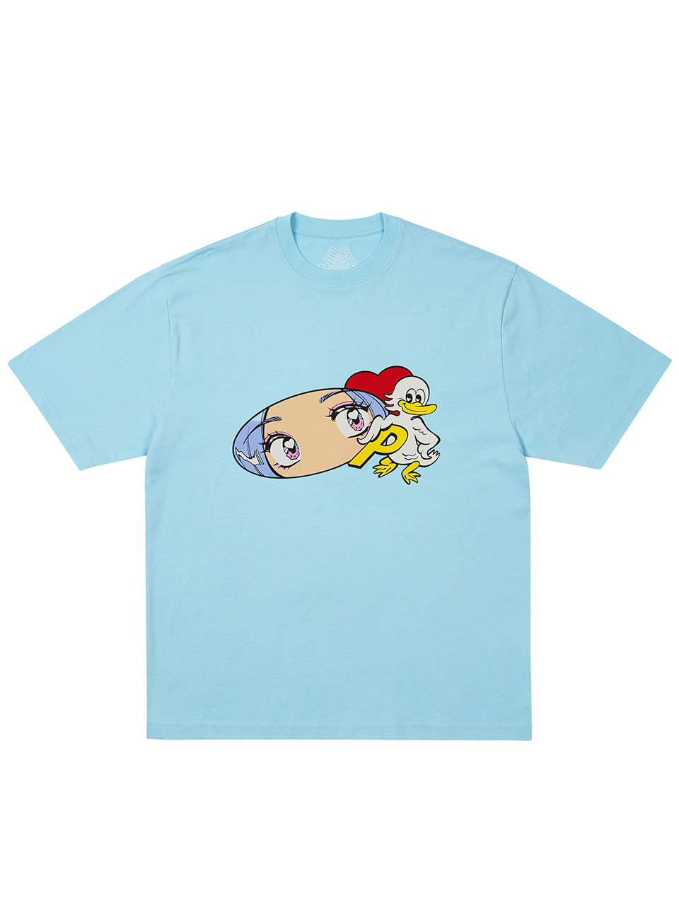 Imagem de: Camiseta Palace Rear View Azul Claro