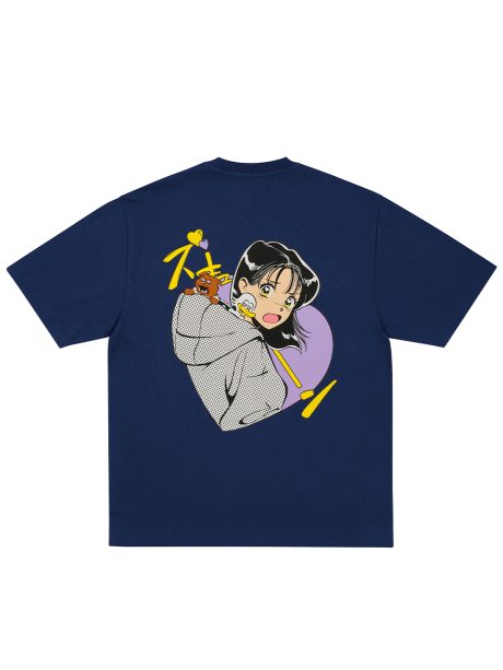 Imagem de: Camiseta Palace Rear View Azul Marinho