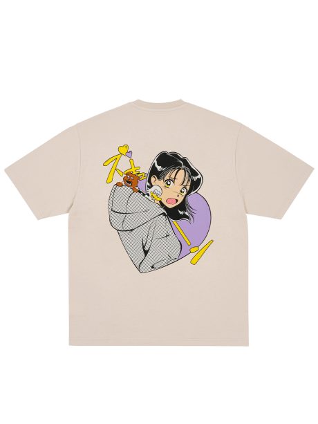 Imagem de: Camiseta Palace Rear View Off White