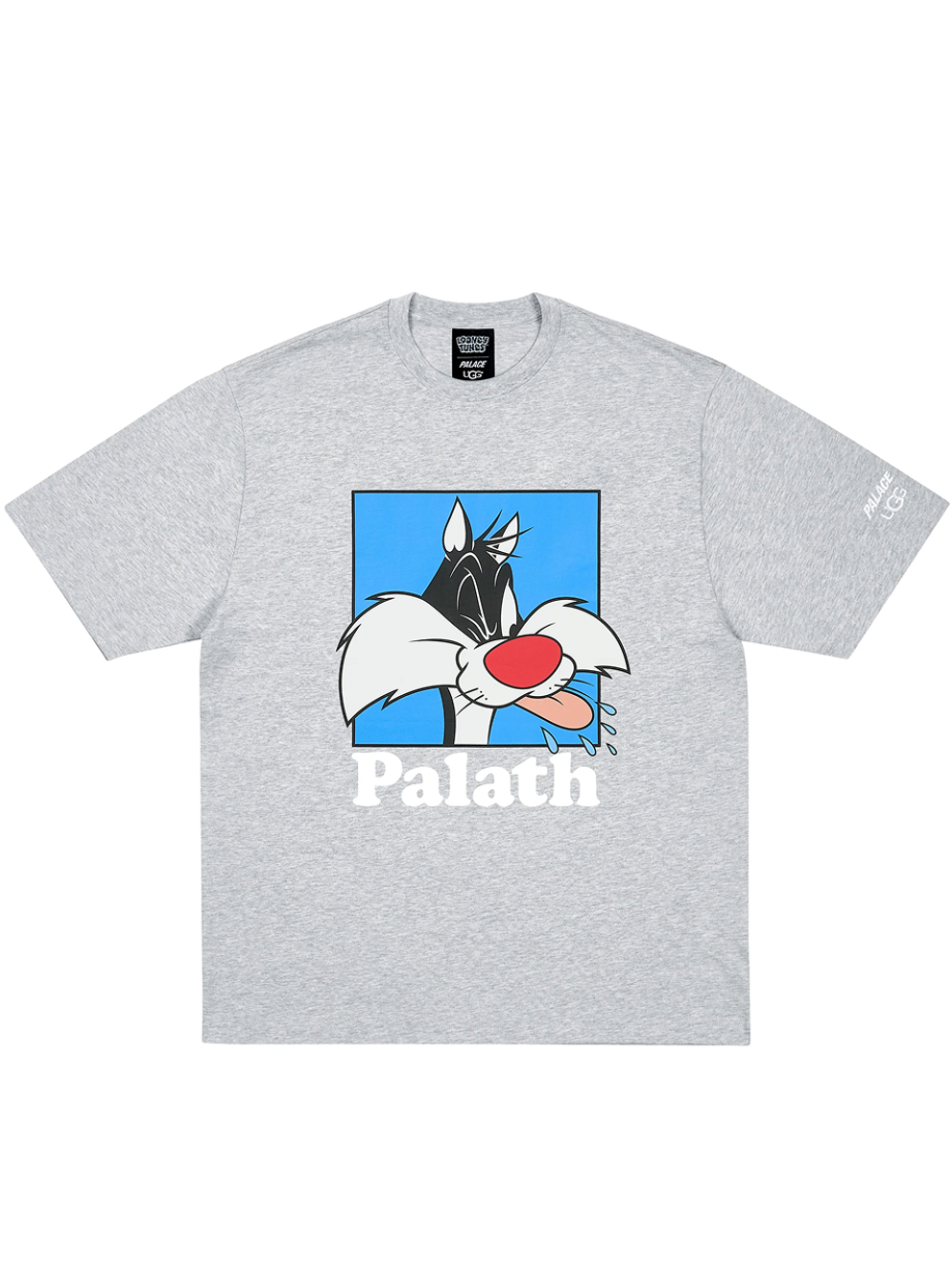 Imagem de: Camiseta Palace UGG Looney Tunes Cinza Mescla