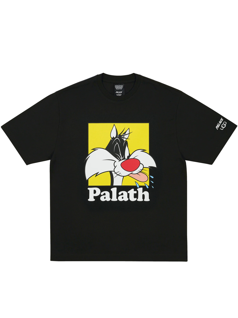 Imagem de: Camiseta Palace UGG Looney Tunes Preta