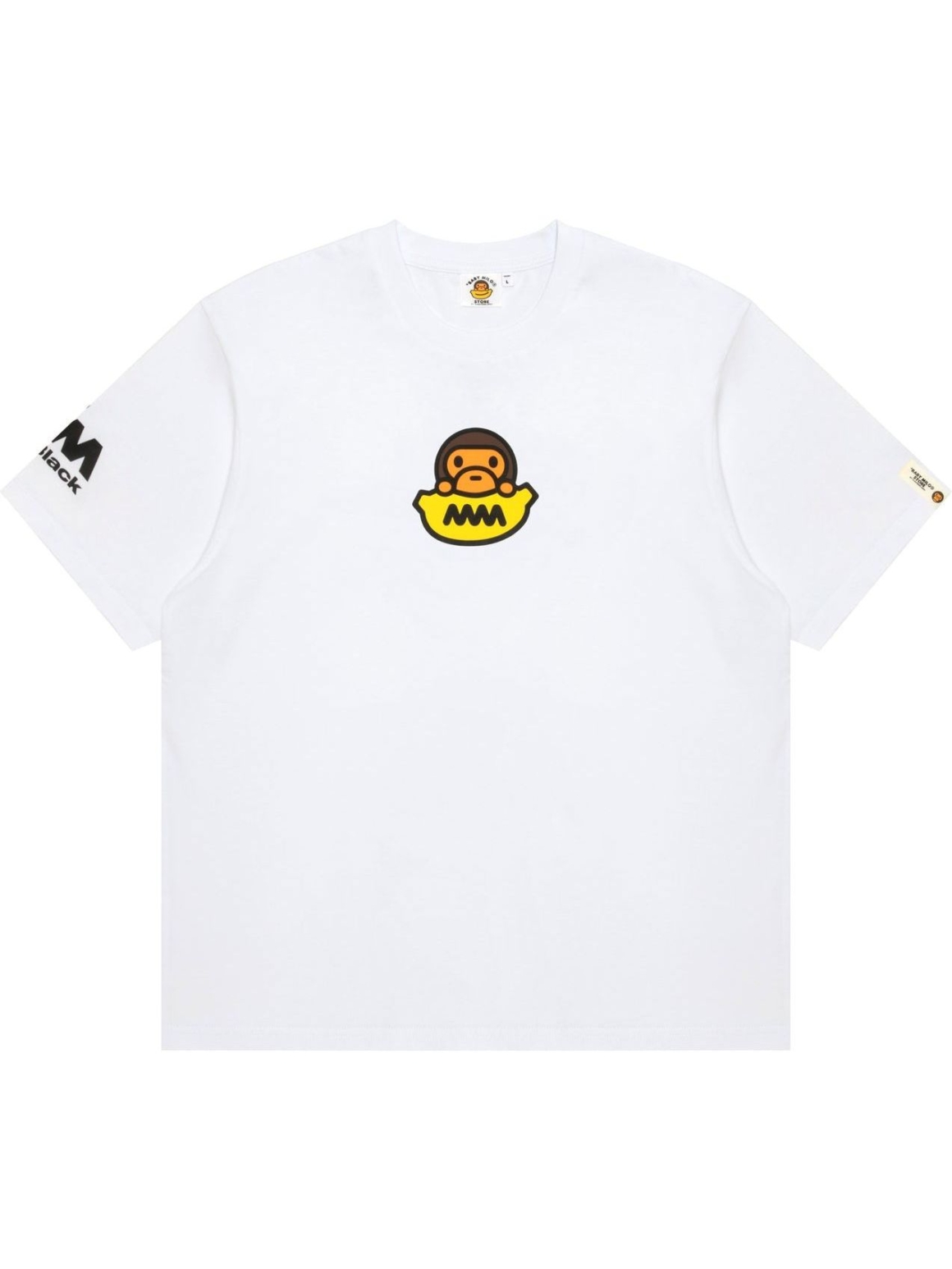 Imagem de: Camiseta Baby Milo Store X Like Branca