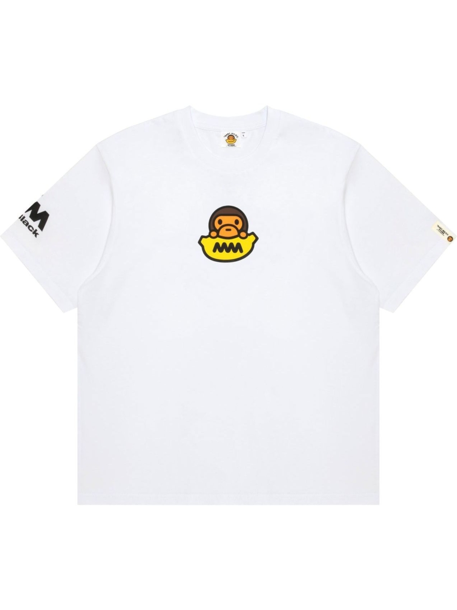 Imagem de: Camiseta Baby Milo Store X Like Branca