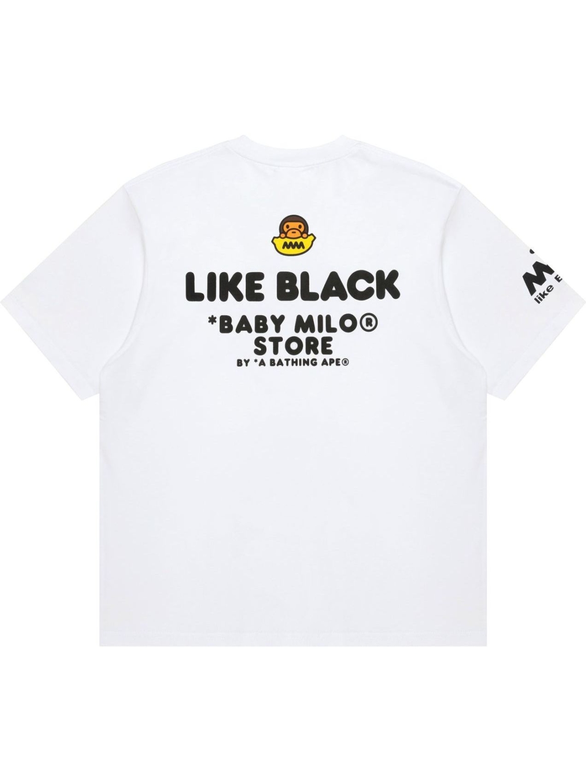 Imagem de: Camiseta Baby Milo Store X Like Branca