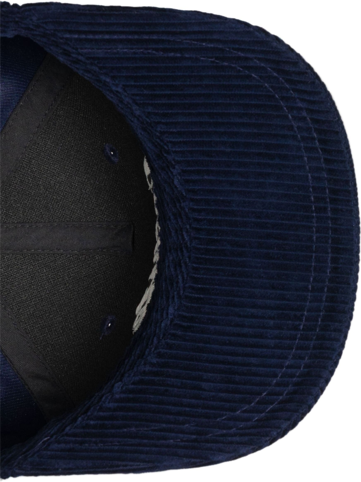 Imagem de: Boné Lacoste Golf Veludo Cotelê Bordado Azul Marinho