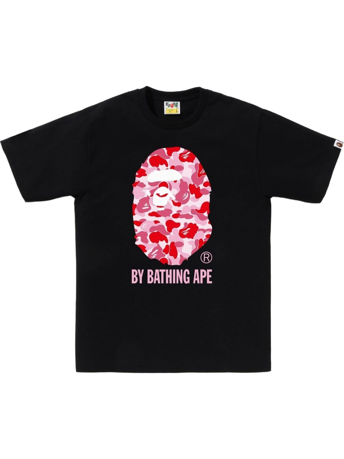 Imagem de: Camiseta A Bathing Ape ABC Camo By Bathing Ape Preta