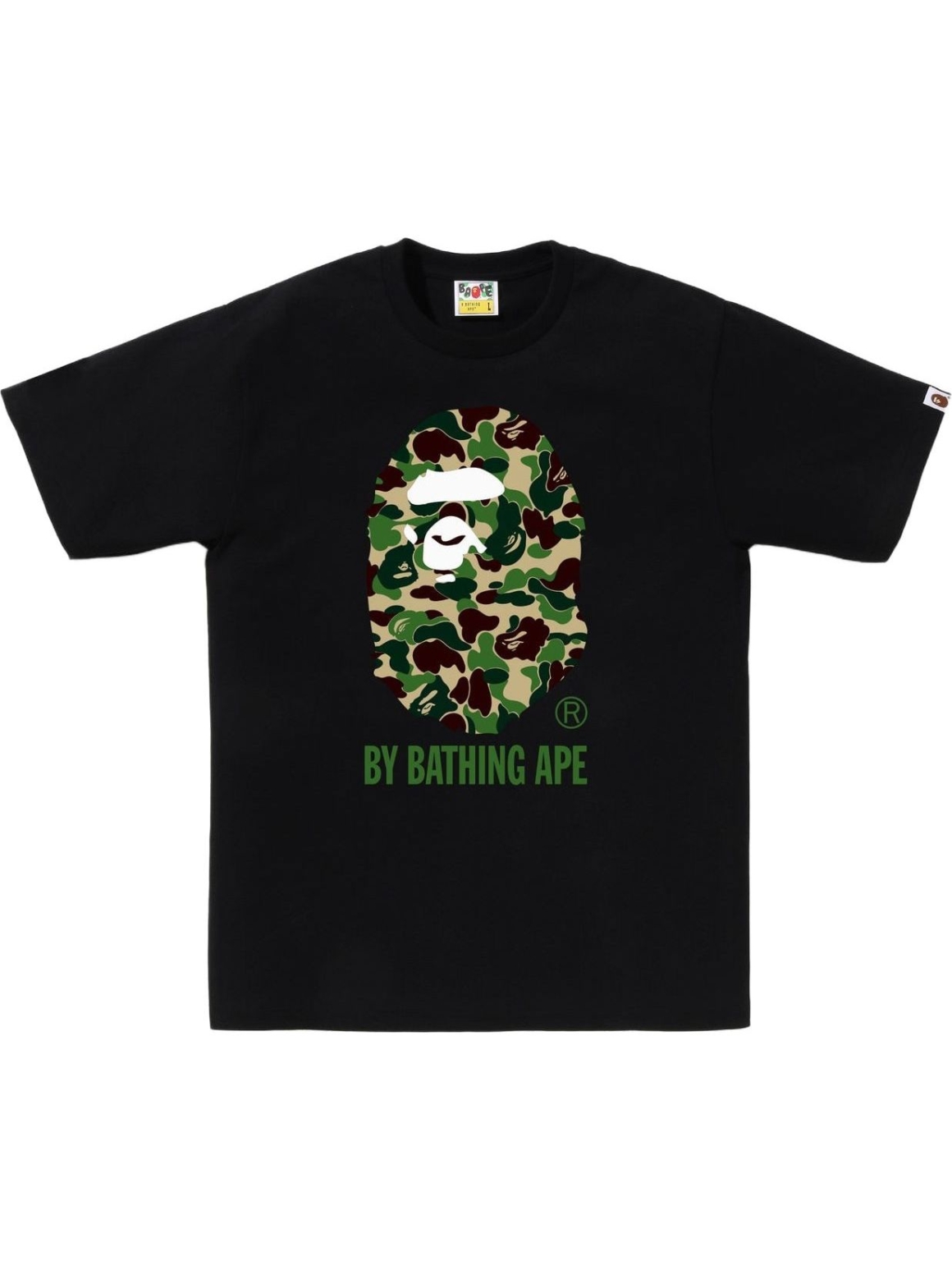 Imagem de: Camiseta BAPE ABC Camo By Bathing Ape Preta