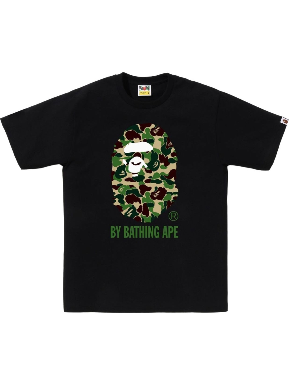 Imagem de: Camiseta BAPE ABC Camo By Bathing Ape Preta