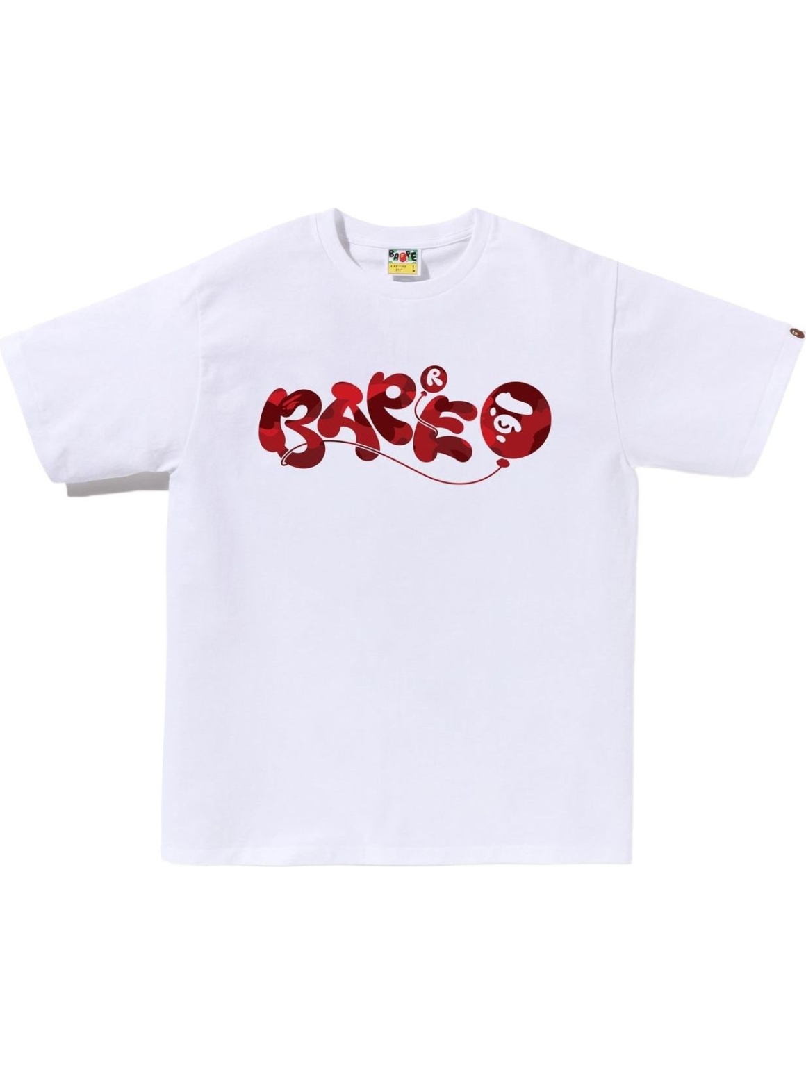 Imagem de: Camiseta BAPE Color Camo Balloon Branca