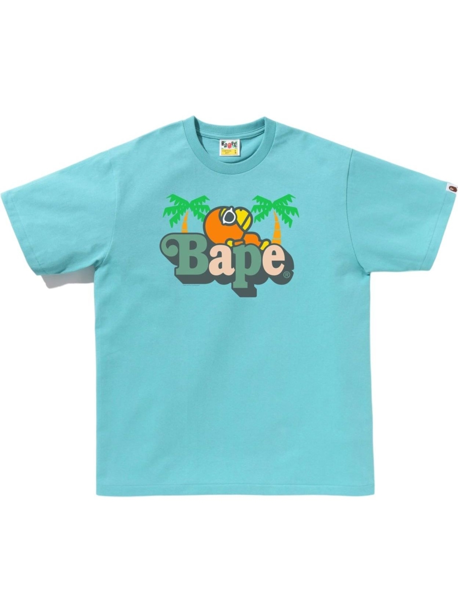 Imagem de: Camiseta BAPE Colors Milo on BAPE Summer Azul