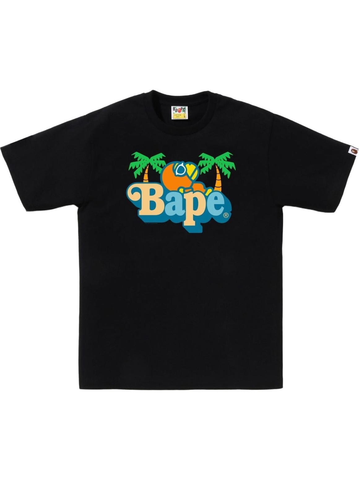 Imagem de: Camiseta BAPE Colors Milo on BAPE Summer Preta