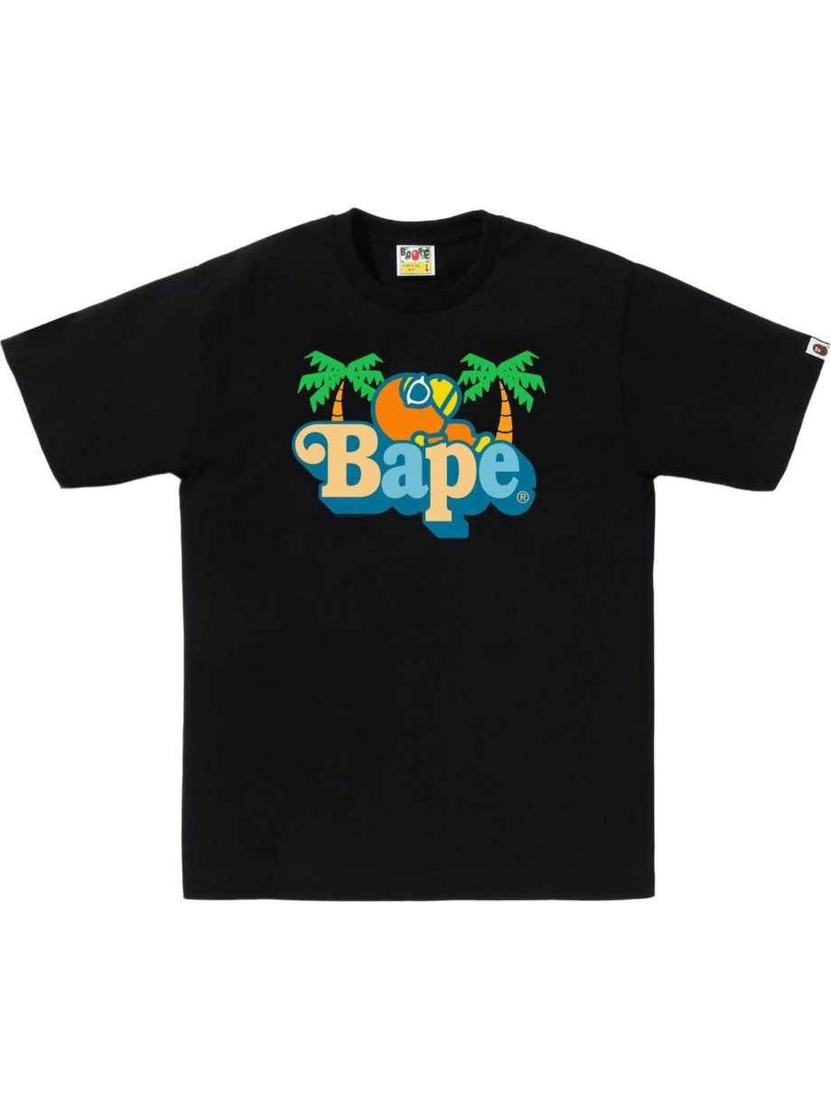 Imagem de: Camiseta BAPE Colors Milo on BAPE Summer Preta