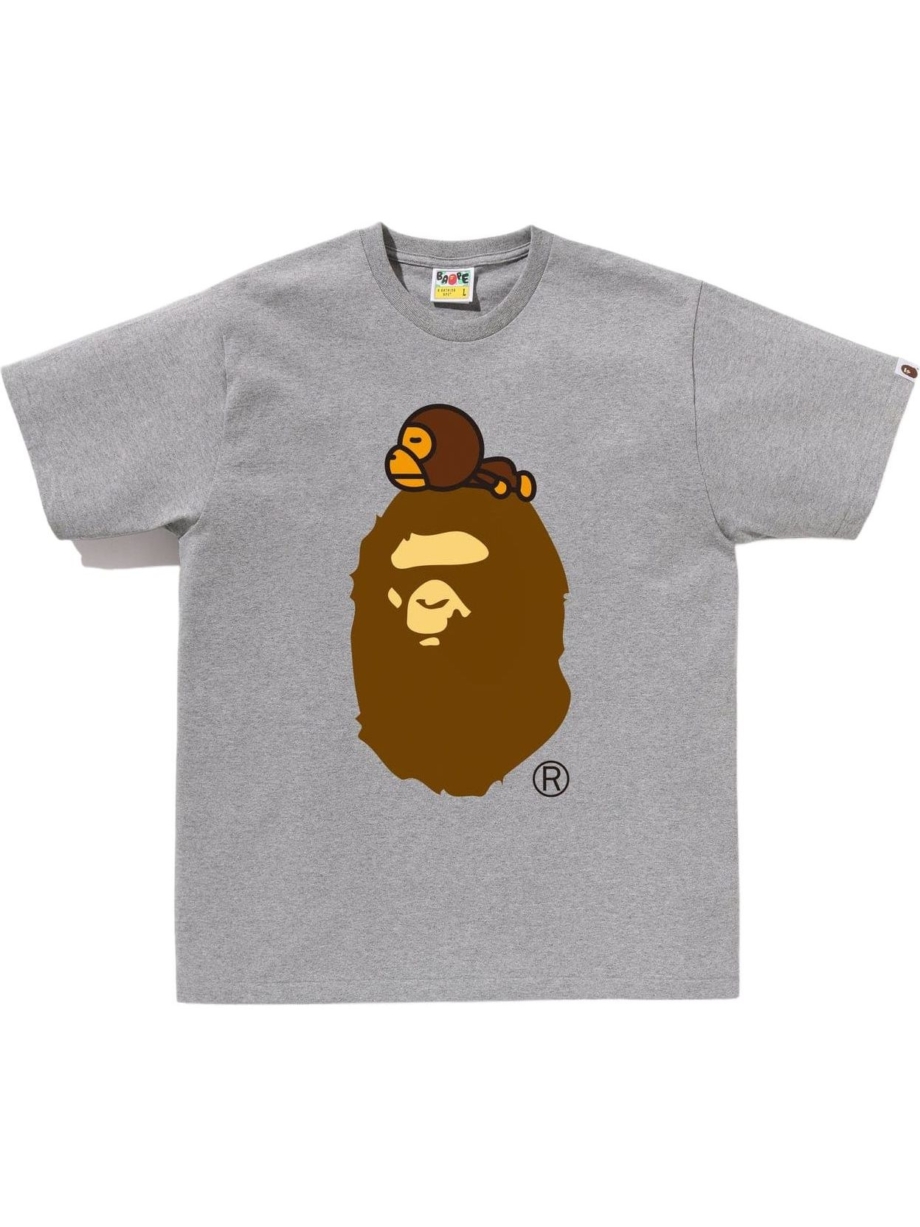 Imagem de: Camiseta BAPE Milo on Big Ape Cinza