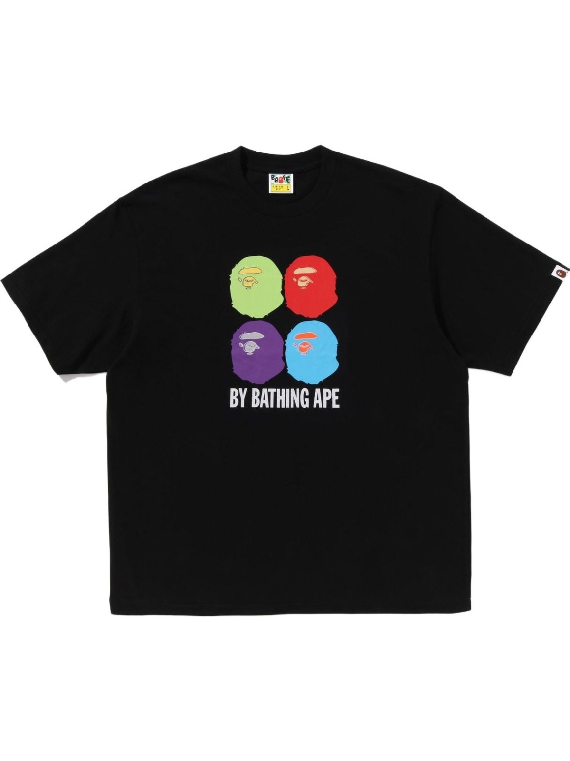 Imagem de: Camiseta BAPE Multi Ape Head Relaxed Fit Preta