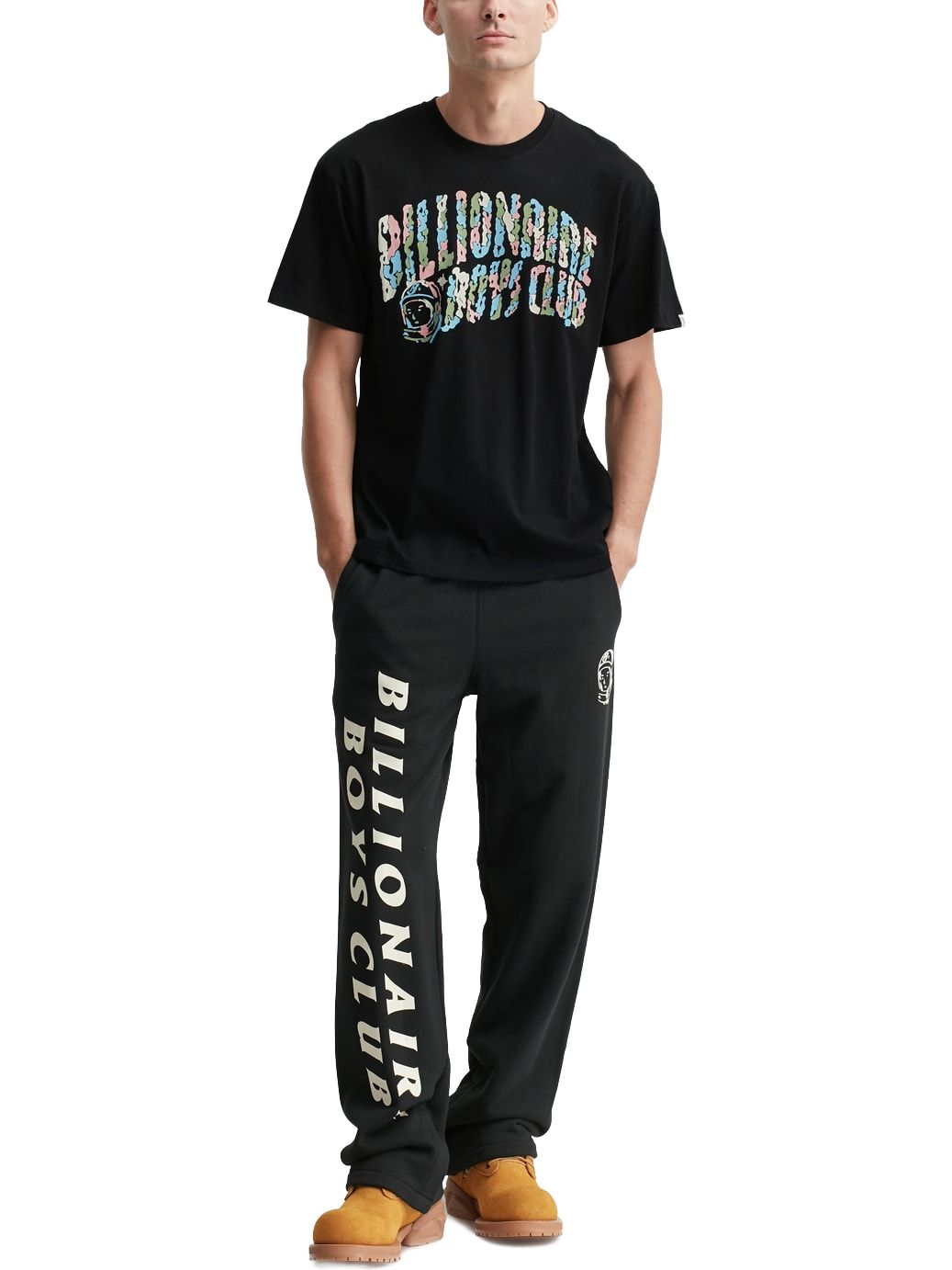 Imagem de: Camiseta Billionaire Boys Club Curve Mix Preta
