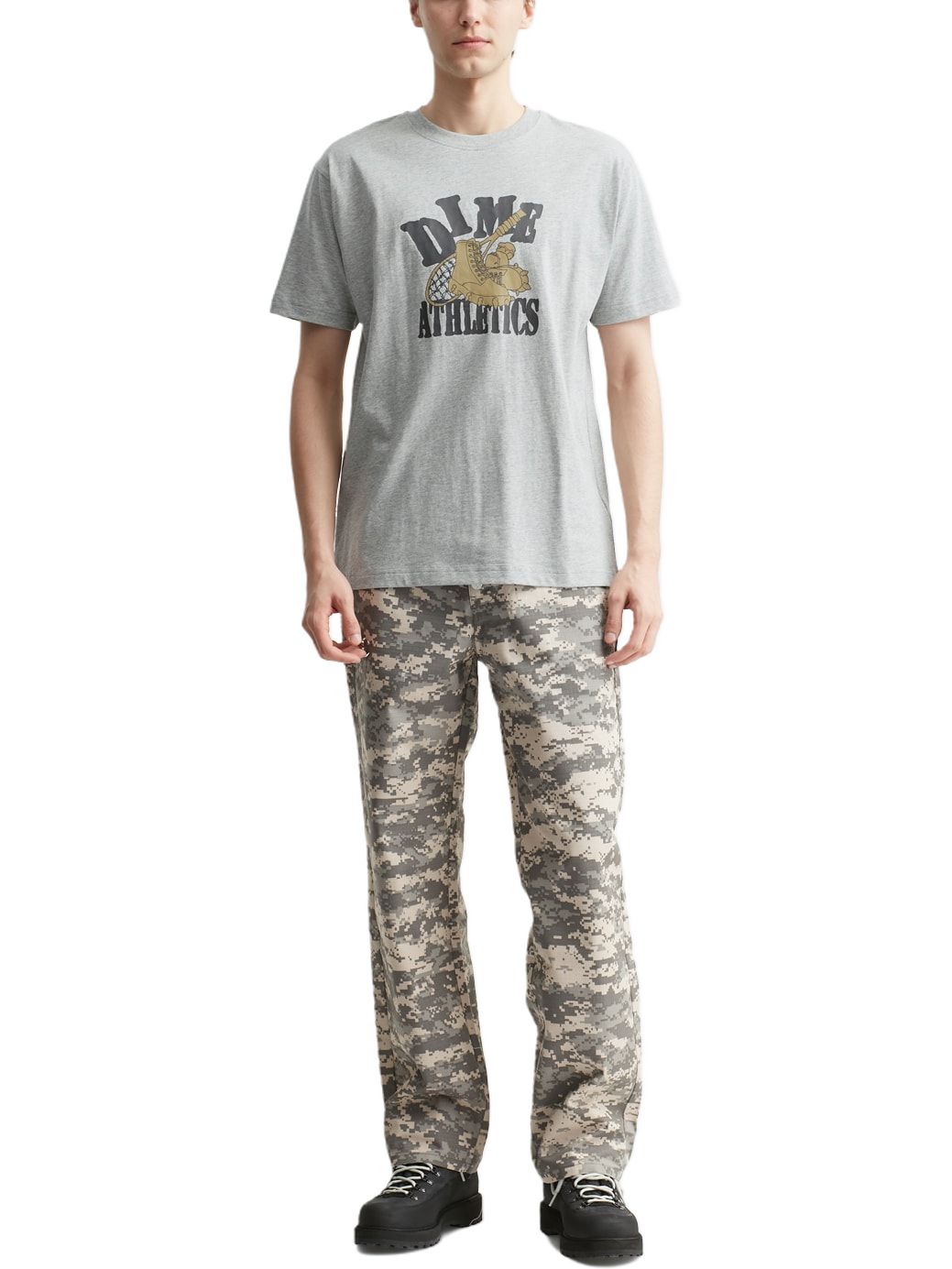 Imagem de: Camiseta Dime Athletics Cinza Mescla