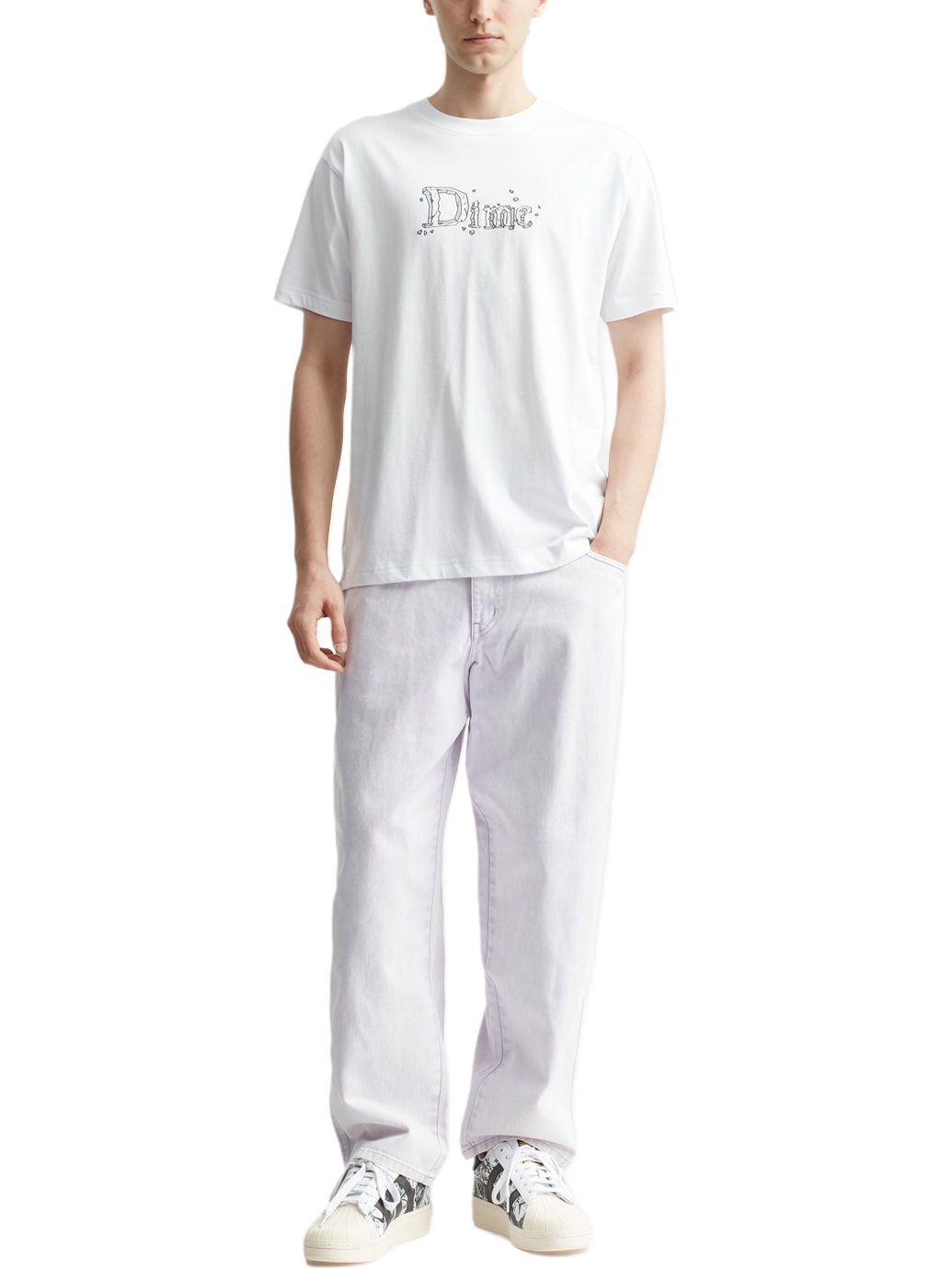 Imagem de: Camiseta Dime Classic Stone Branca