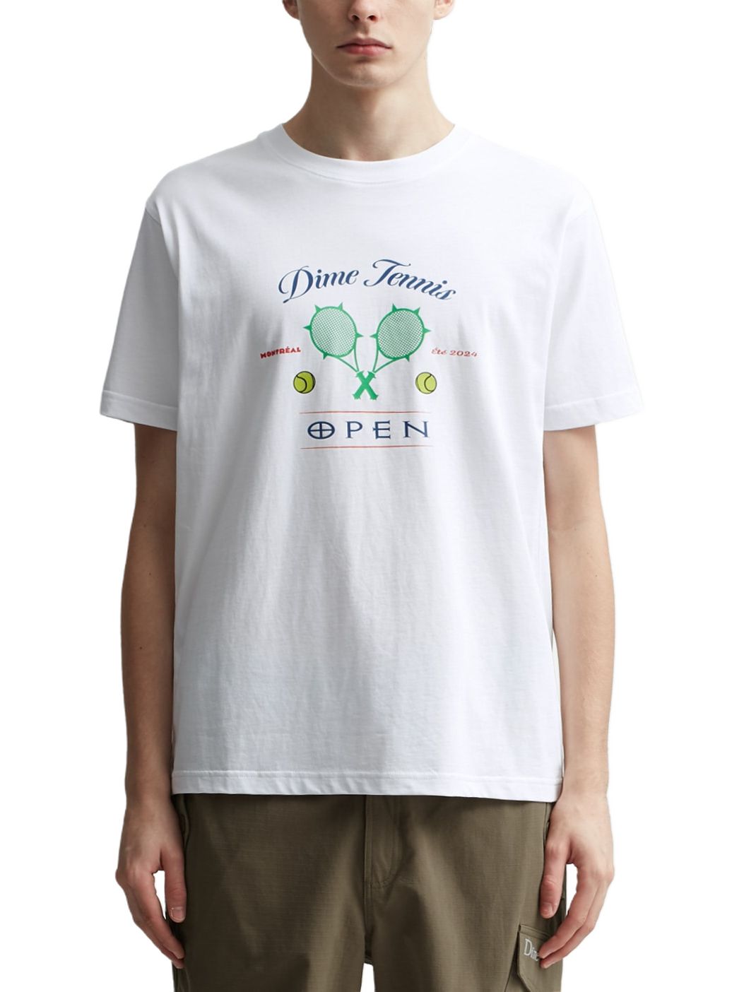 Imagem de: Camiseta Dime Court Branca